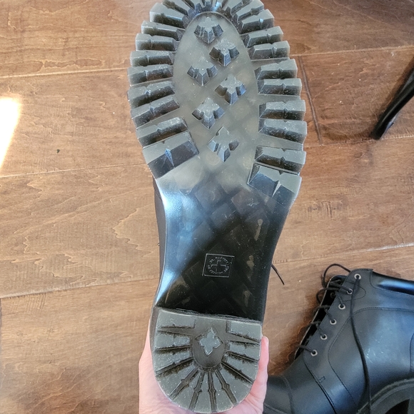 Dr. Martens Black Heeled Boots - Picture 2 of 3